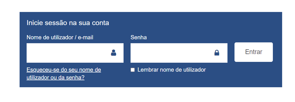 02 - Usuario e senha